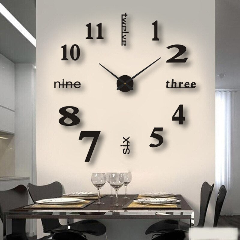 SigTime | Moderne oversized wandklok