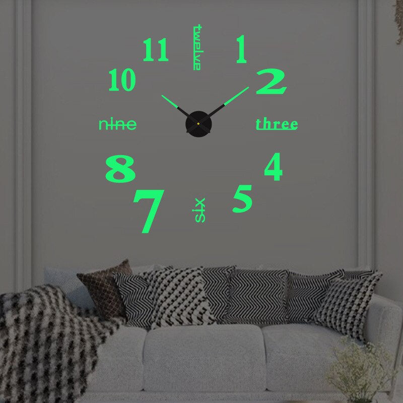 SigTime | Moderne oversized wandklok