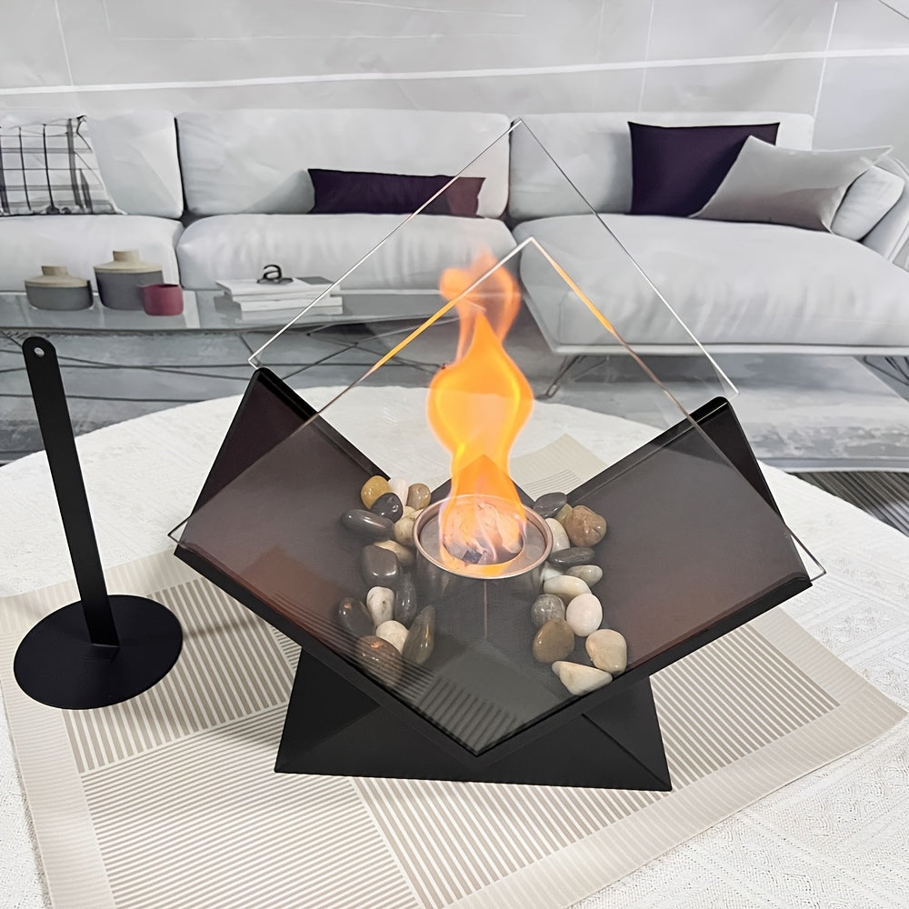 FestiveFlame | Klassieke open haard – Compacte sfeer voor binnen en buiten