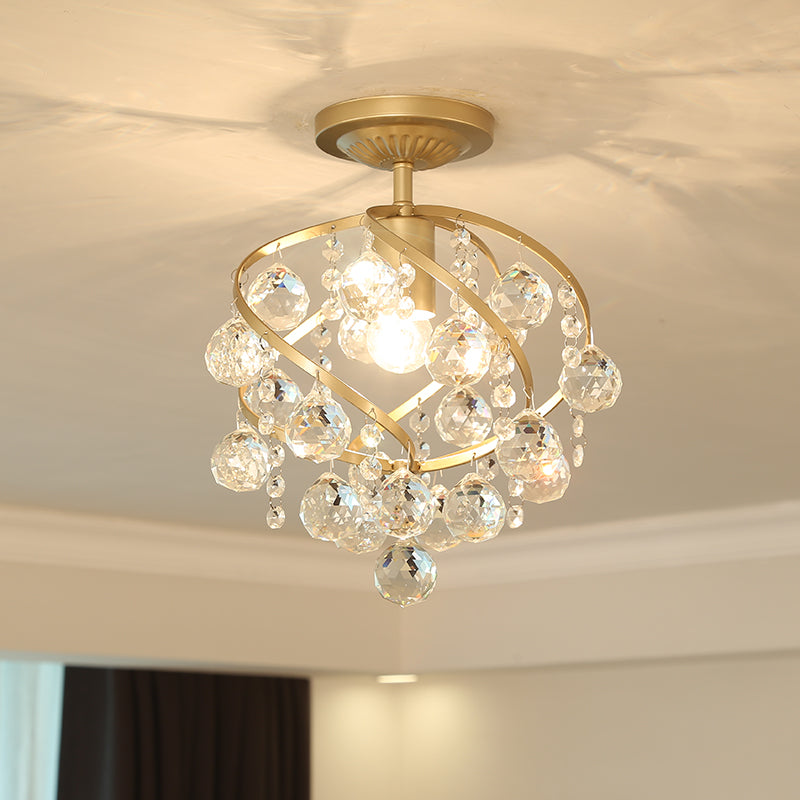 GlimmeringSpiral | Luxe kristallen plafondlamp