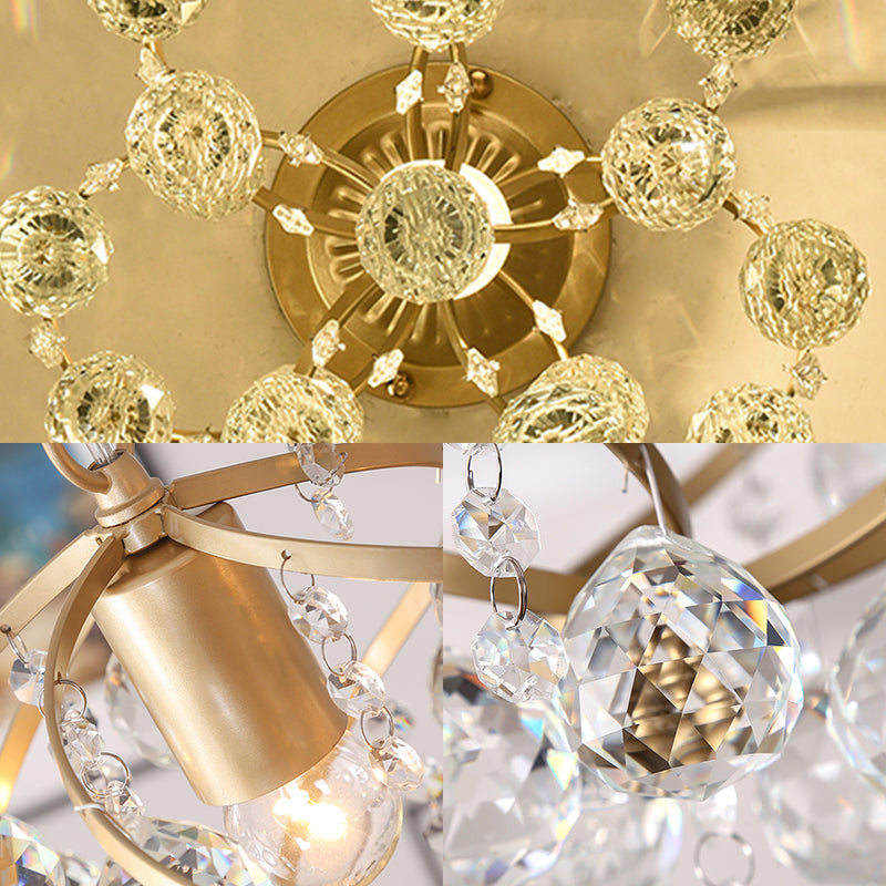 GlimmeringSpiral | Luxe kristallen plafondlamp