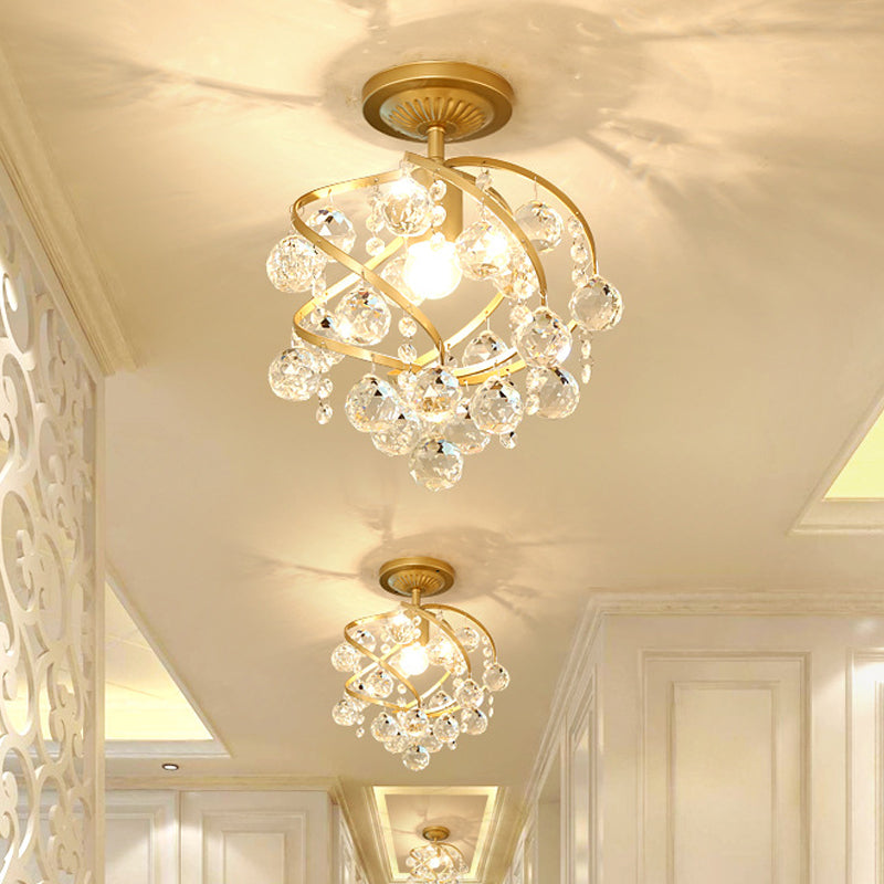 GlimmeringSpiral | Luxe kristallen plafondlamp