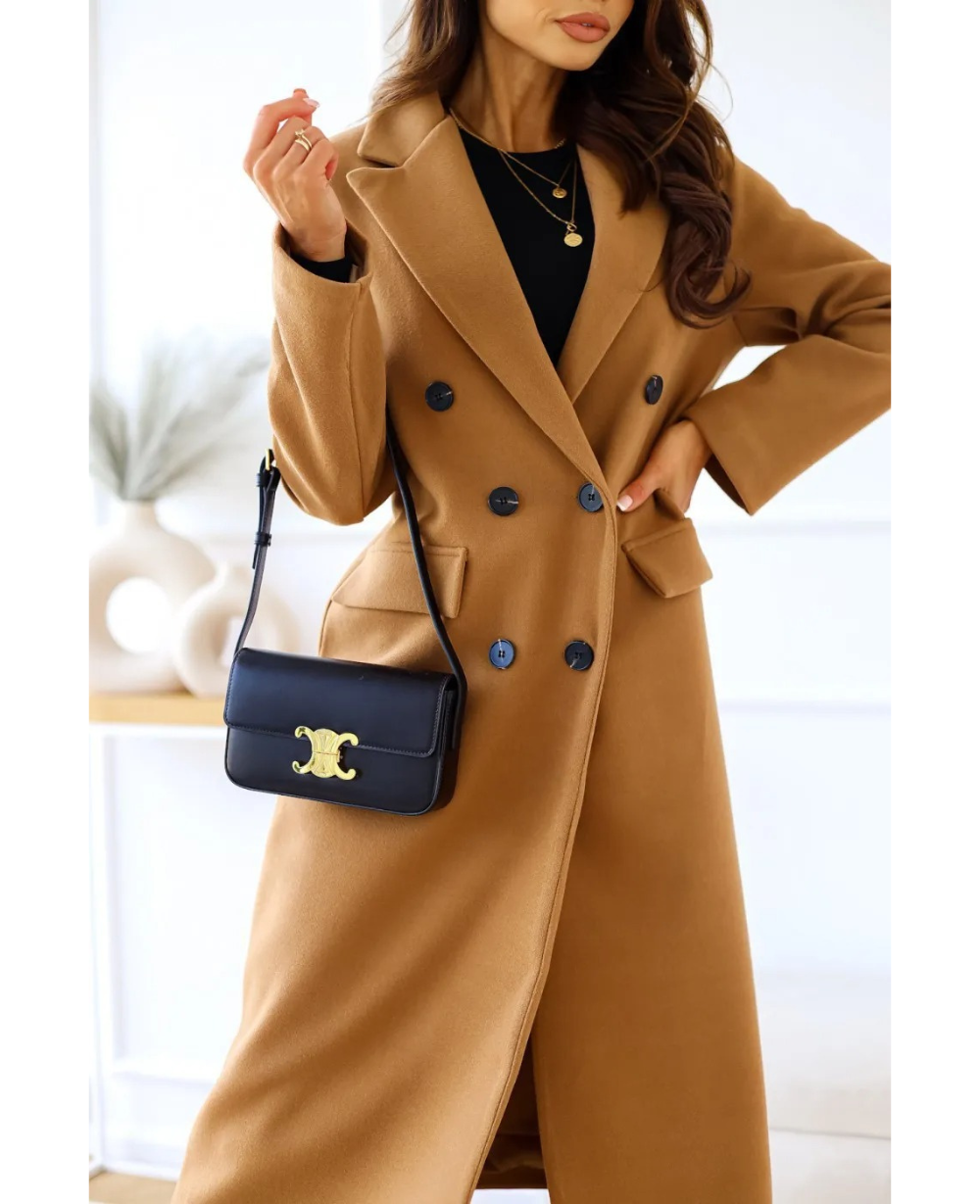 Lorena | Lange trenchcoat – Elegante winterbasics