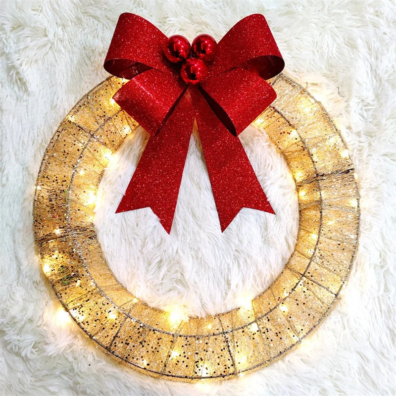 Kerstslinger 50 cm lichtgevende LED-warmlicht