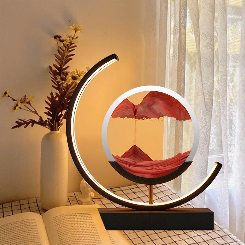 CalmSphere | Rustgevende en fascinerende zandtafellamp