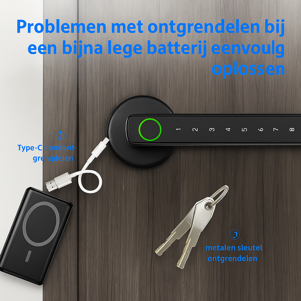 Tuya | Smart Vingerafdrukvergrendeling