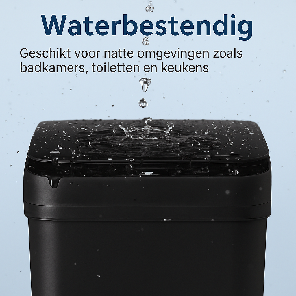 Smart Inductie Afvalbak – 18L | Touchless, Stil & Hygiënisch