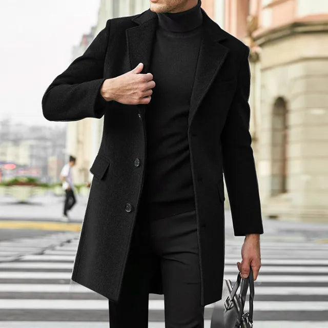 Wesley | Verfijnde jas in vintage-stijl | Herenmode