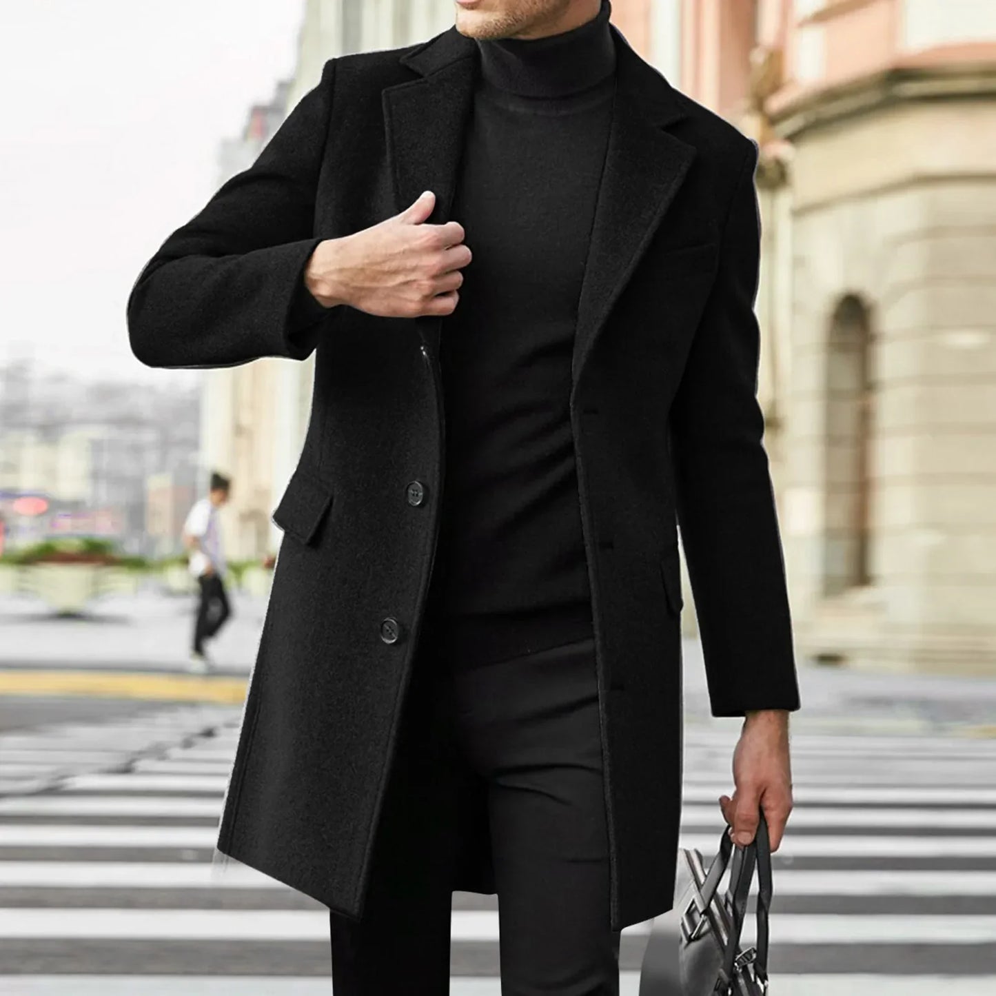 Wesley | Verfijnde jas in vintage-stijl | Herenmode