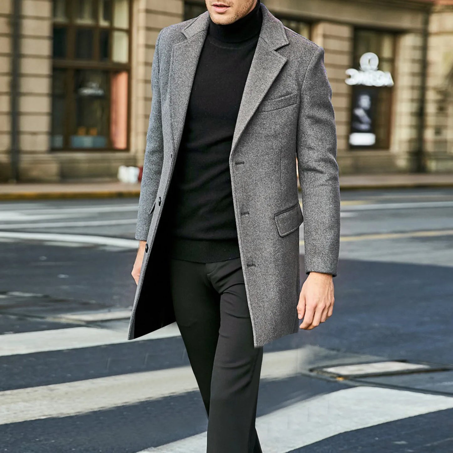 Wesley | Verfijnde jas in vintage-stijl | Herenmode