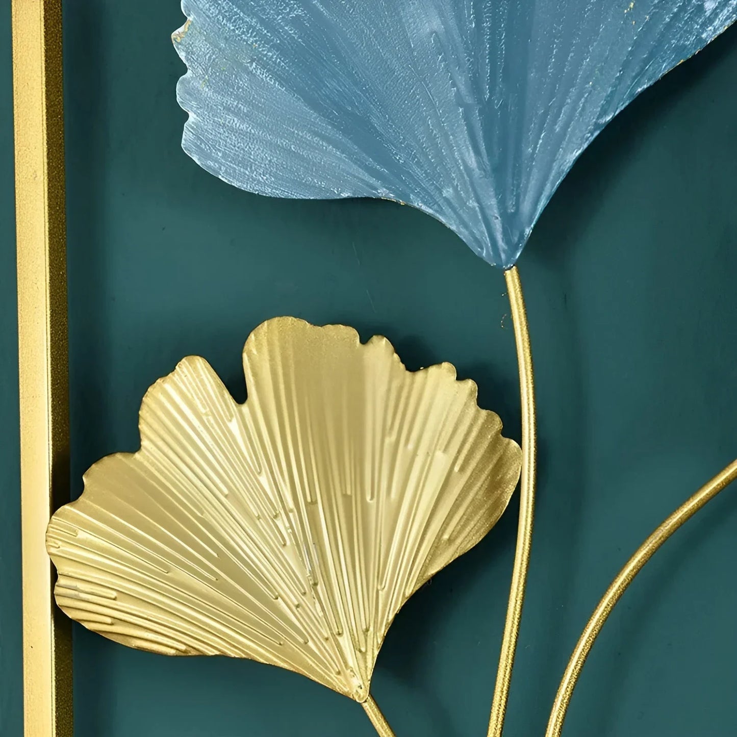 LeafLuxe | Stijlvolle metalen wanddecoratie