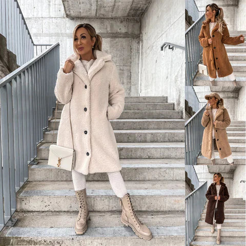 Mila | Winterjas van fijne wol