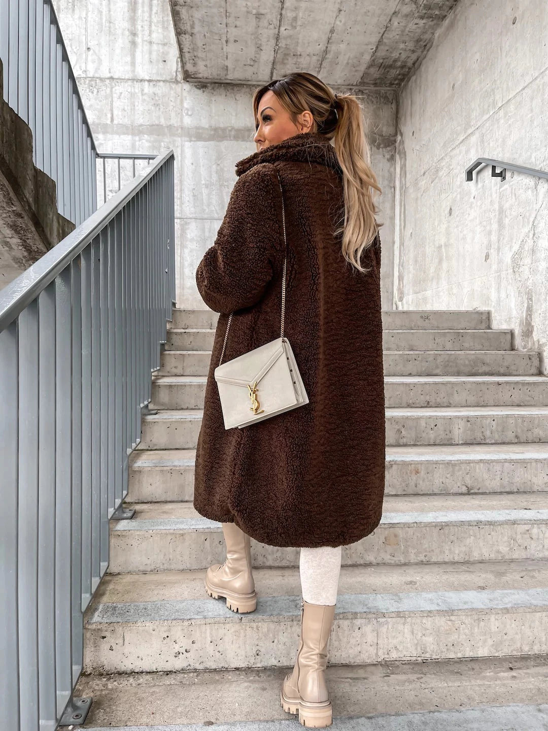 Mila | Winterjas van fijne wol