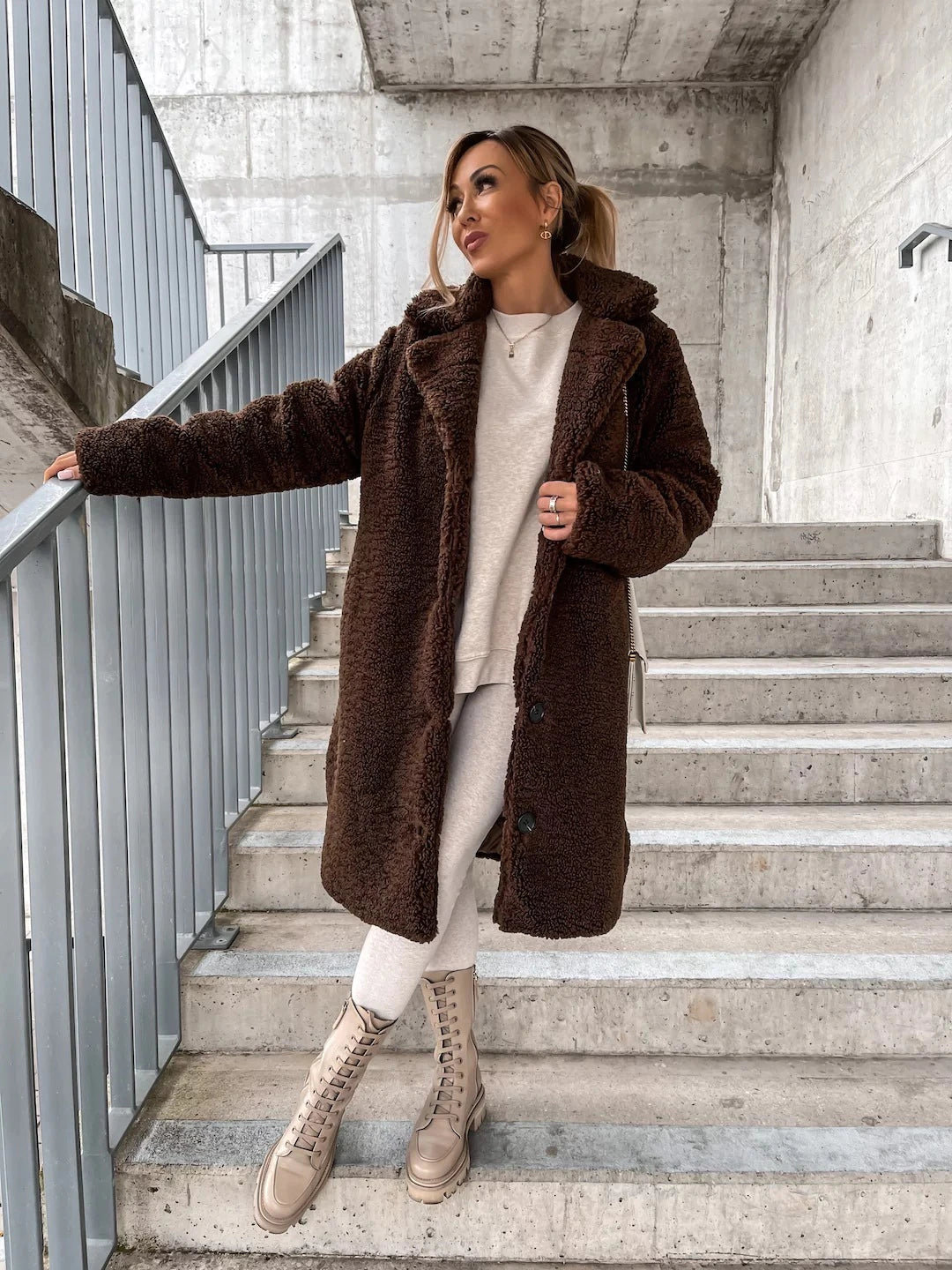 Mila | Winterjas van fijne wol