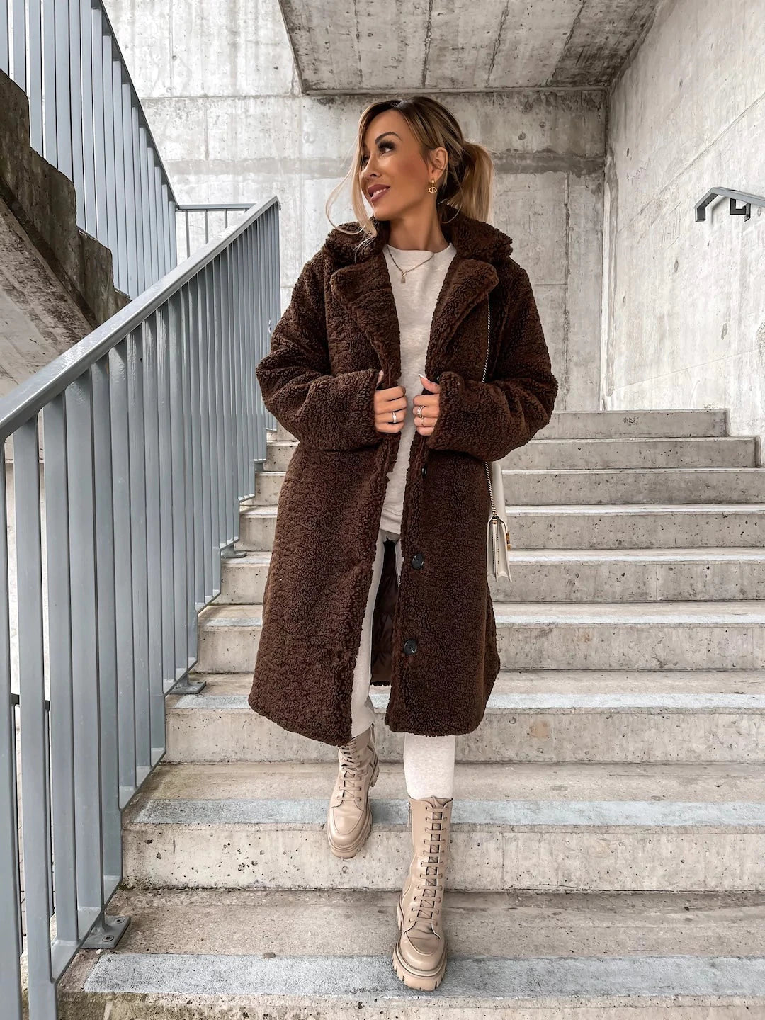 Mila | Winterjas van fijne wol