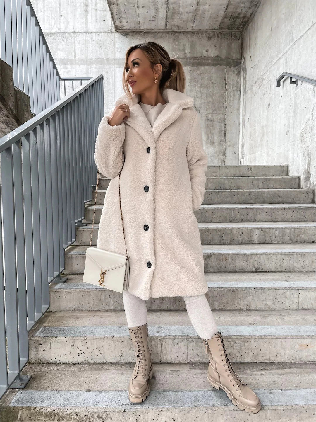 Mila | Winterjas van fijne wol