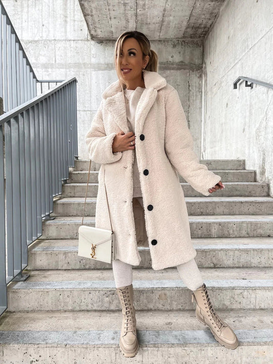 Mila | Winterjas van fijne wol