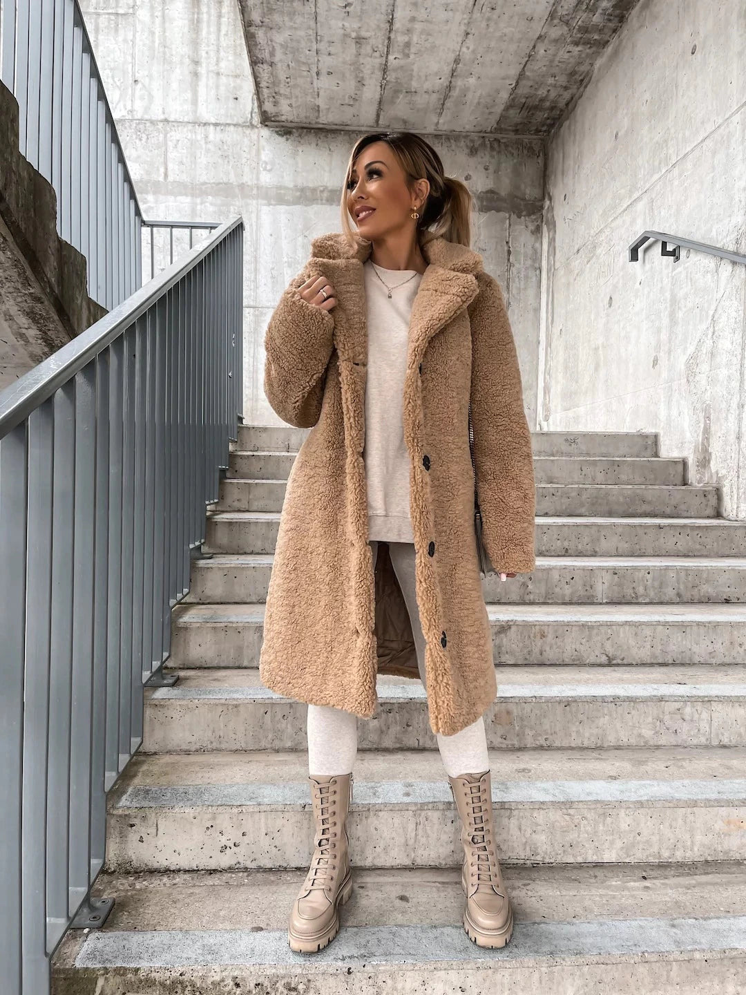 Mila | Winterjas van fijne wol