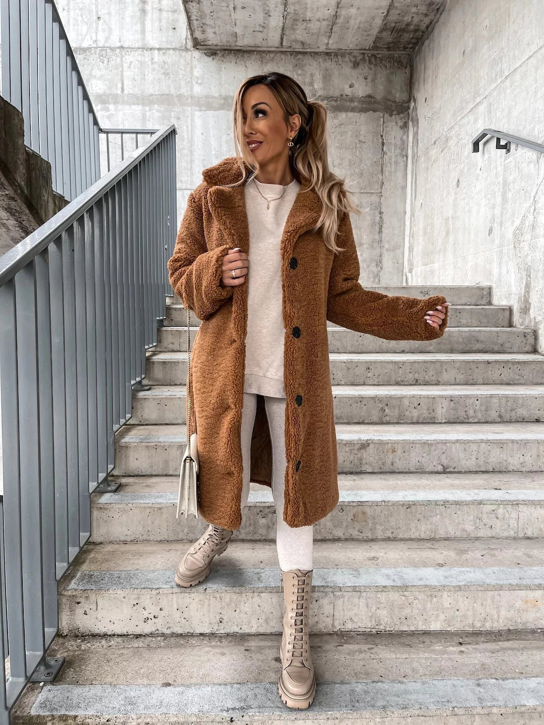 Mila | Winterjas van fijne wol
