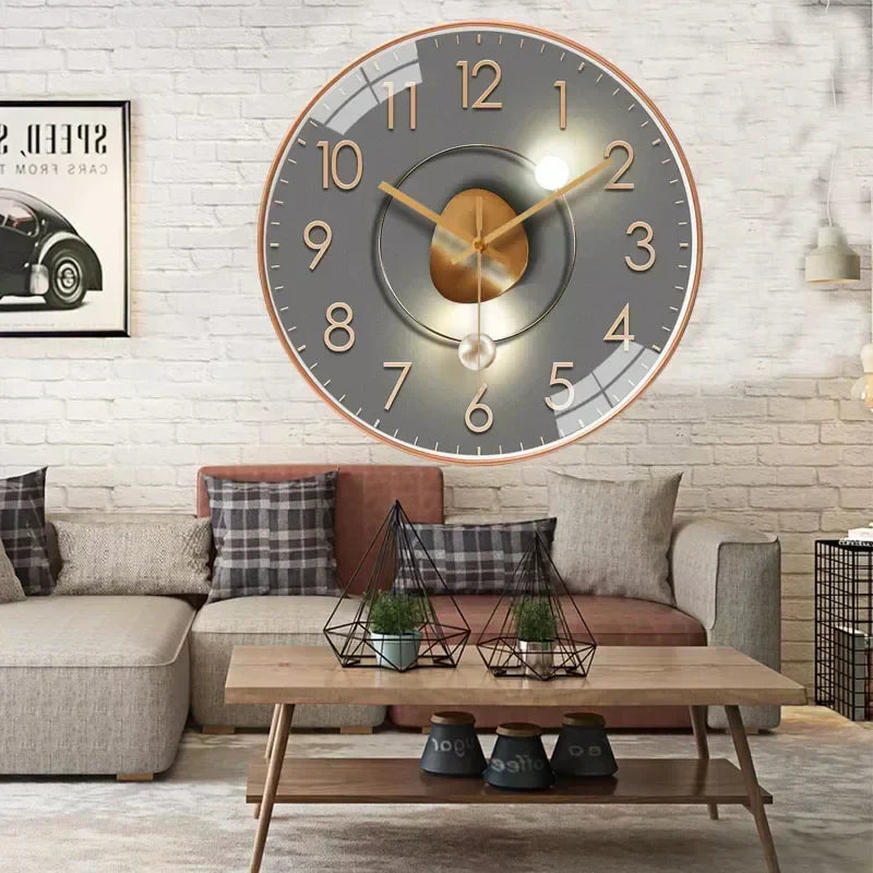 VilentTime | Digitale wandklok – 8 inch display & werkt op batterijen