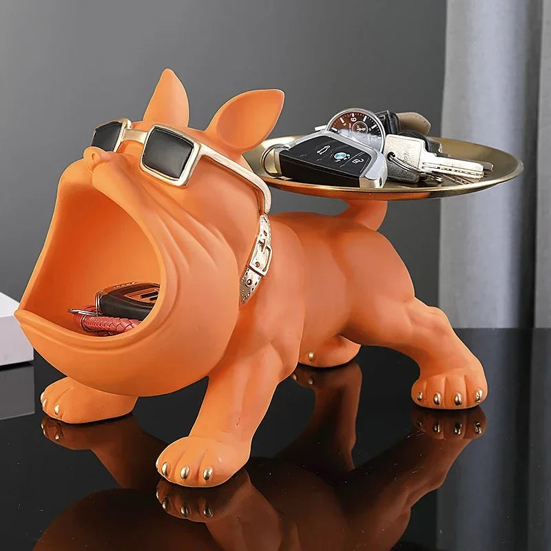 FutaHome | Luxe hondensculptuur en decoratieve organizer voor thuis of op kantoor