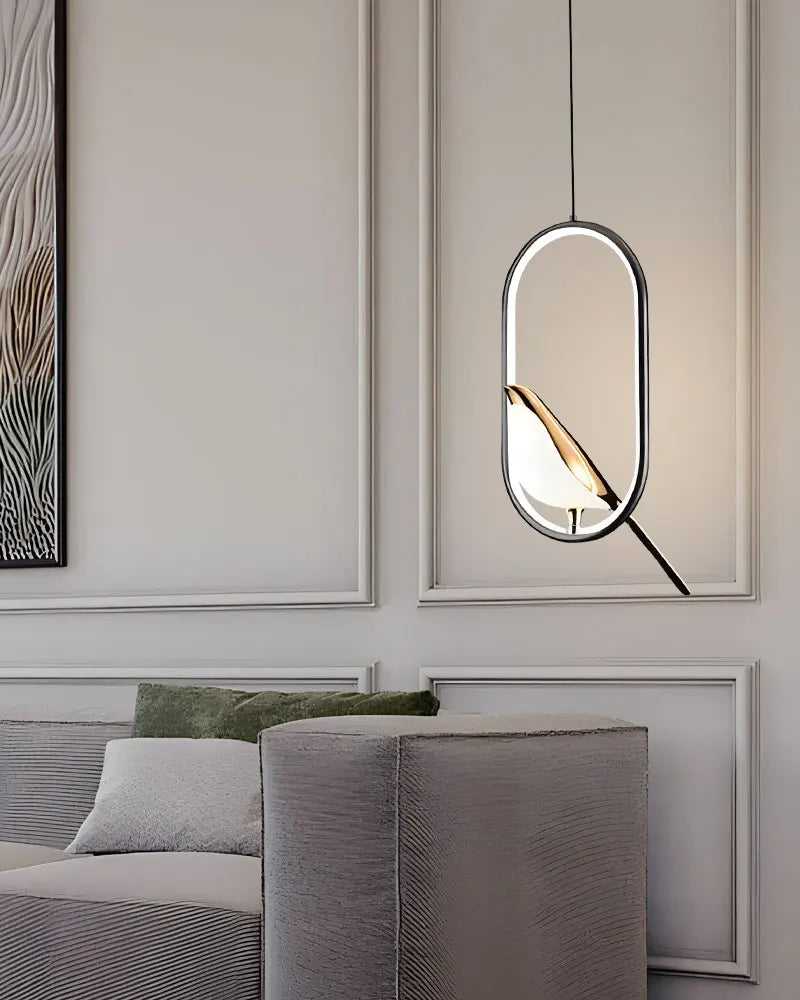 Magpie Vogel LED-hanglamp