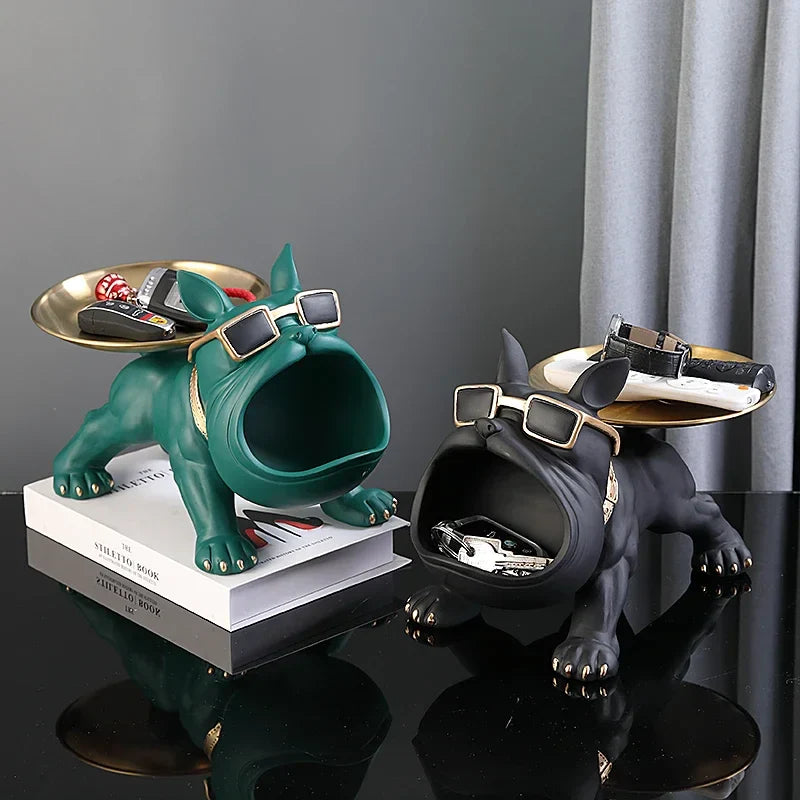 FutaHome | Luxe hondensculptuur en decoratieve organizer voor thuis of op kantoor
