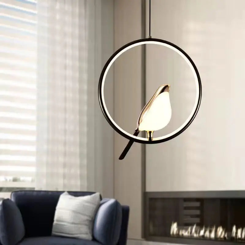 Magpie Vogel LED-hanglamp