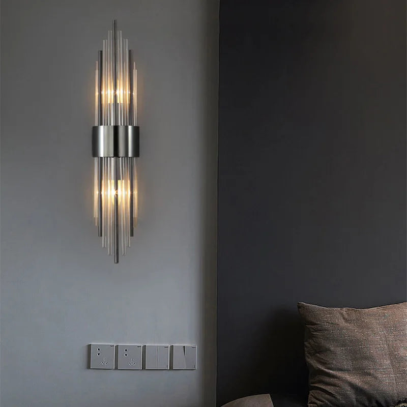 Skorter | Elegante LED-wandlamp in goud