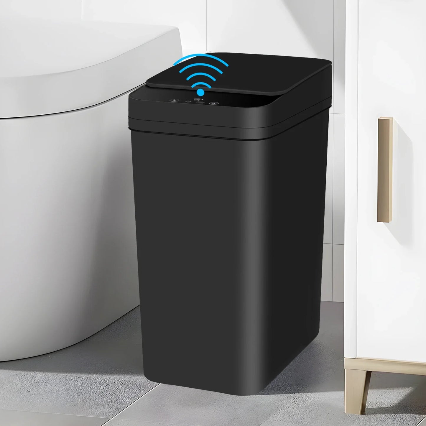 Smart Inductie Afvalbak – 18L | Touchless, Stil & Hygiënisch