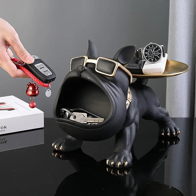 FutaHome | Luxe hondensculptuur en decoratieve organizer voor thuis of op kantoor
