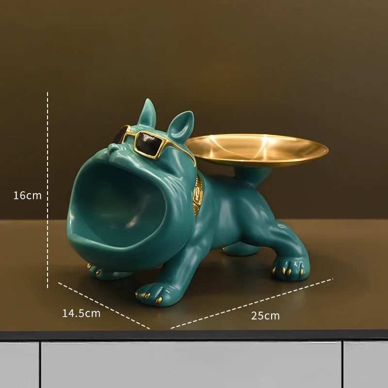 FutaHome | Luxe hondensculptuur en decoratieve organizer voor thuis of op kantoor