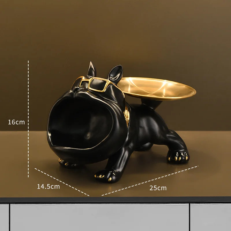 FutaHome | Luxe hondensculptuur en decoratieve organizer voor thuis of op kantoor