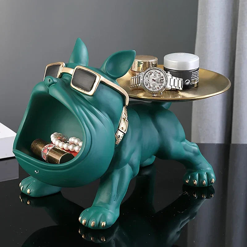 FutaHome | Luxe hondensculptuur en decoratieve organizer voor thuis of op kantoor