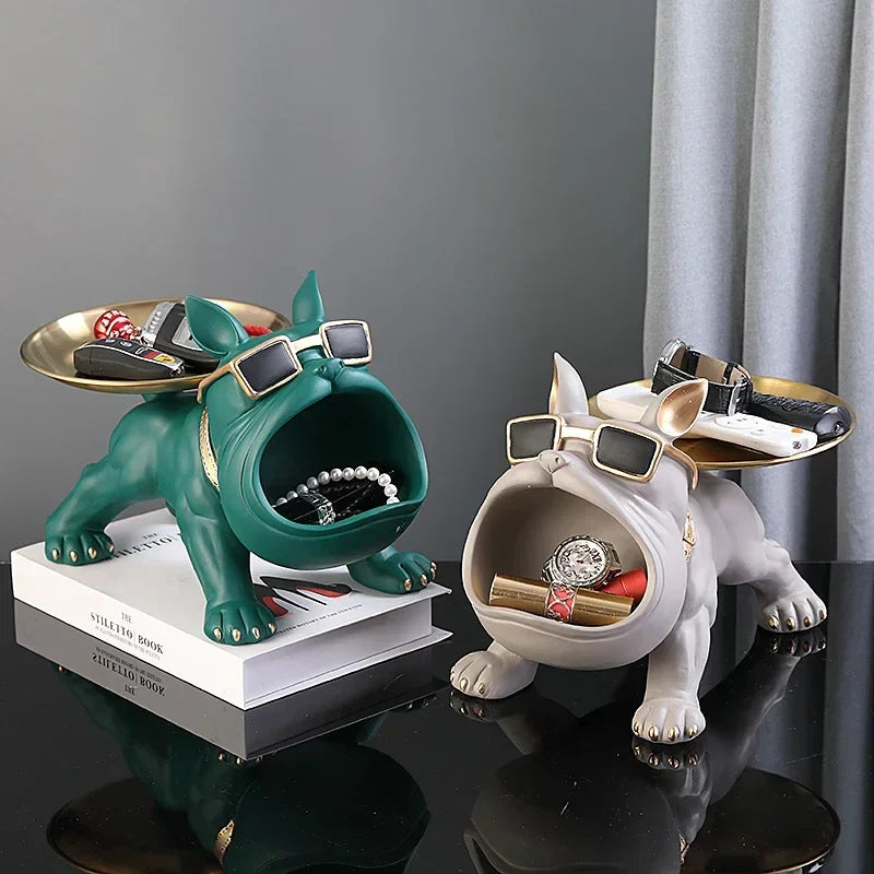 FutaHome | Luxe hondensculptuur en decoratieve organizer voor thuis of op kantoor