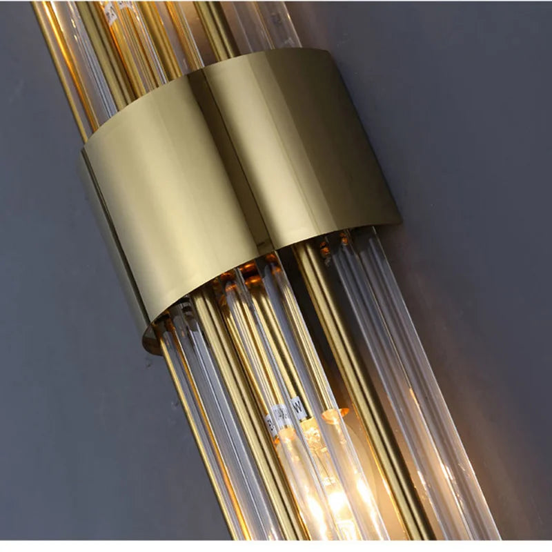 Skorter | Elegante LED-wandlamp in goud