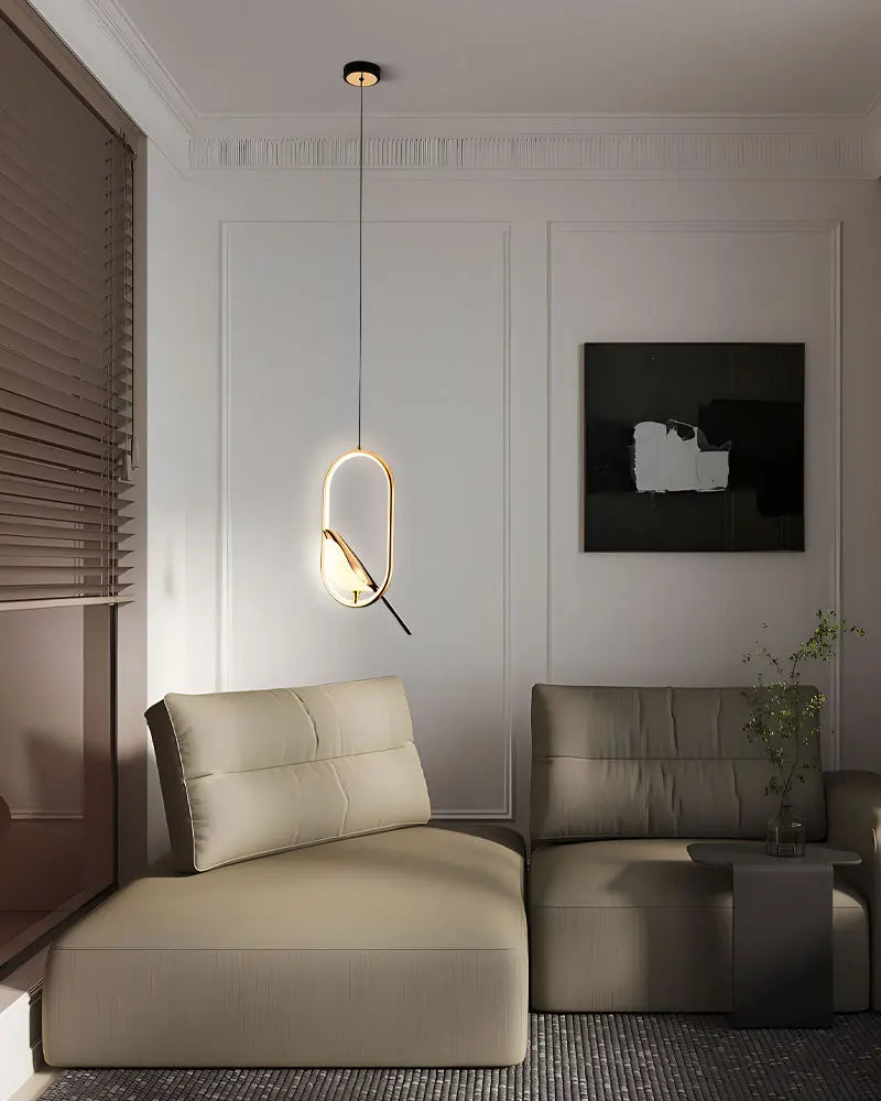 Magpie Vogel LED-hanglamp