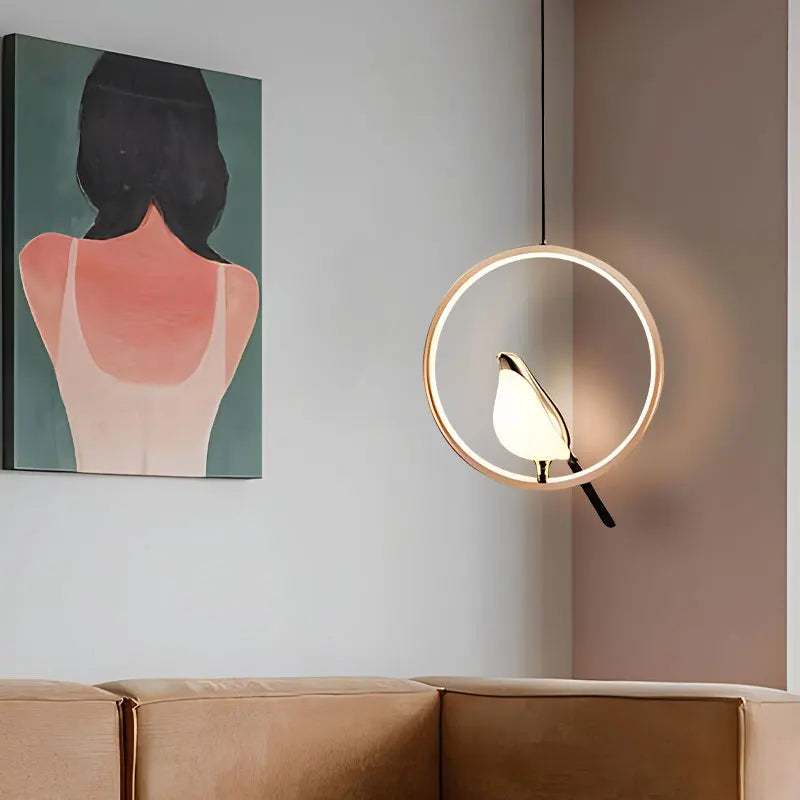 Magpie Vogel LED-hanglamp