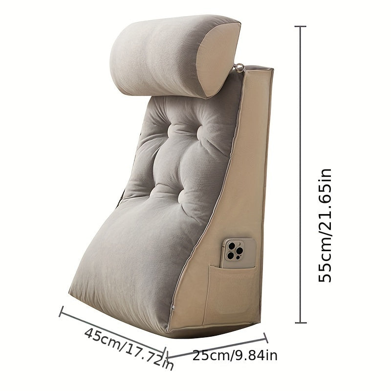 RelaxBloom | Bed- en bankkussen – Ergonomische rugondersteuning