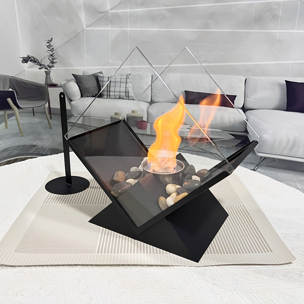 FestiveFlame | Klassieke open haard – Compacte sfeer voor binnen en buiten